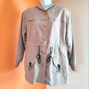 Vintage Geres by CS LTD Hooded Lightweight Jacket – Estimated Medium